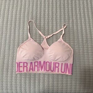 Under Armour Light Pink Sports Bra